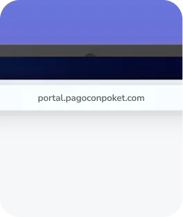 Portal Poket acceso desde la web