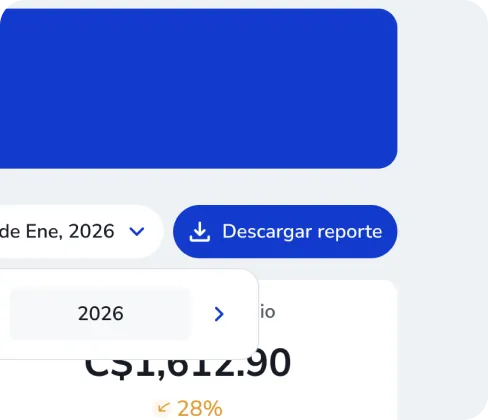 Portal Poket descarga reportes